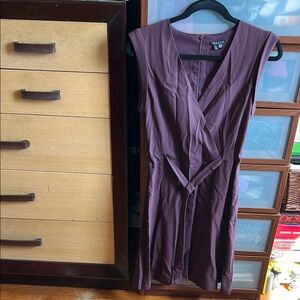 Theory Elegant Black Sleeveless Dress size 6